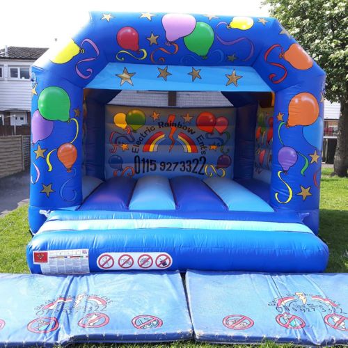 12' Party A Frame with Rain Cover Bouncy Castle