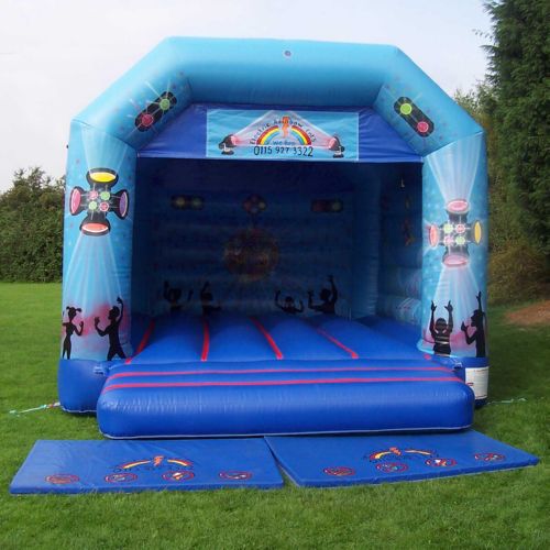 14' Disco Theme Adult Bouncy Castle